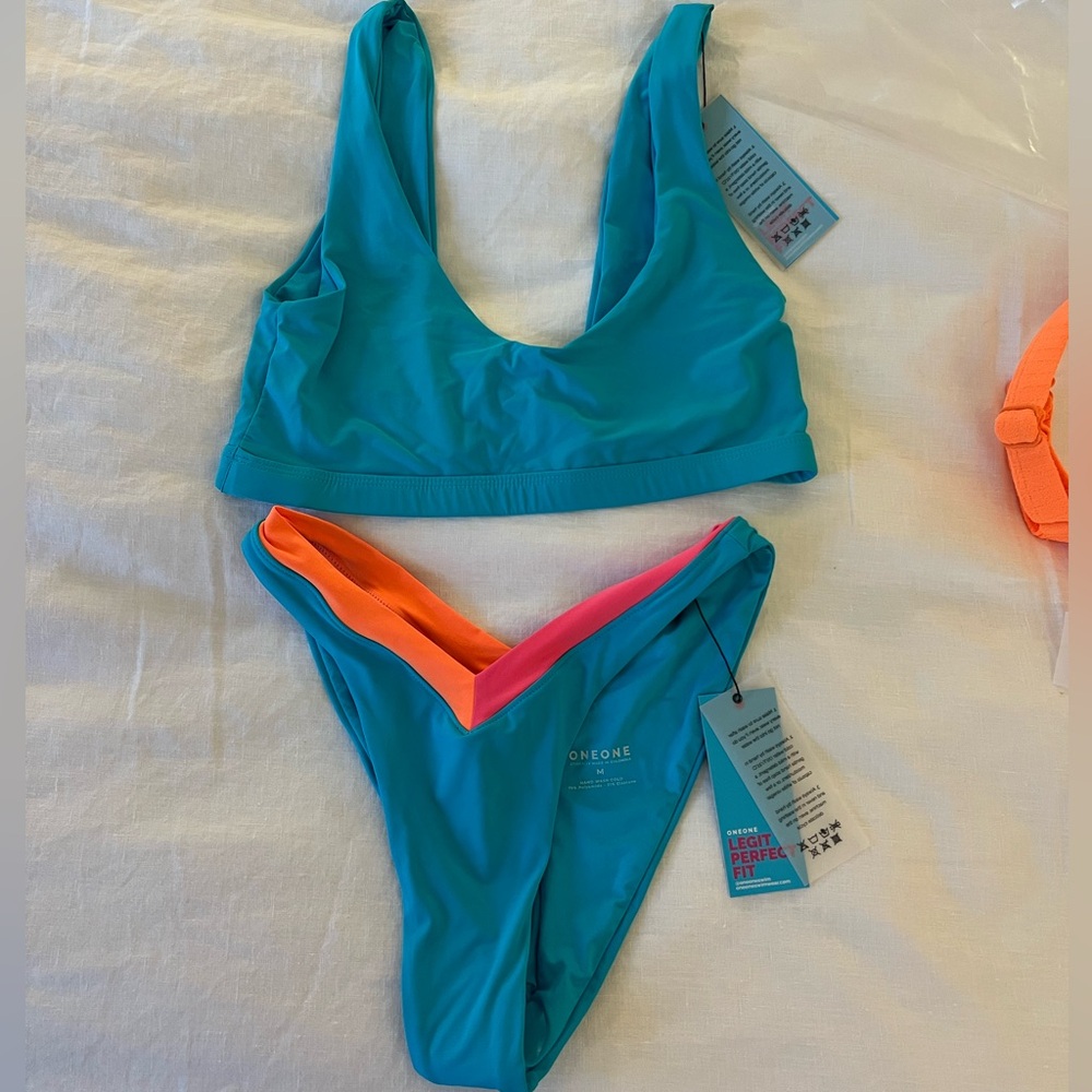 Blue oneone swim set!